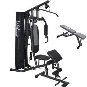 Fitness at Home with Adjustable Bench